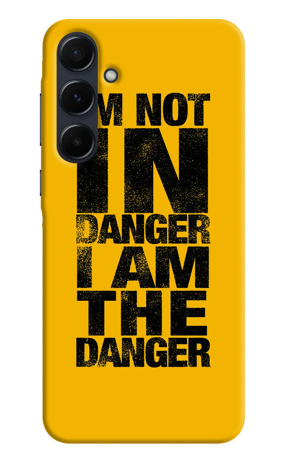 Im not in danger quote Samsung A35 5G Back Cover