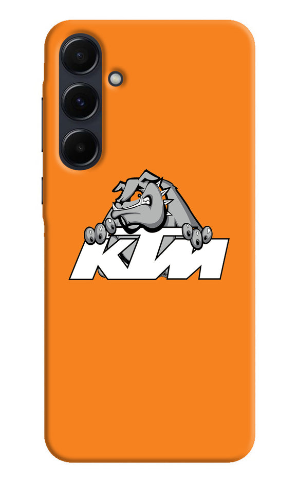 KTM dog logo Samsung A35 5G Back Cover