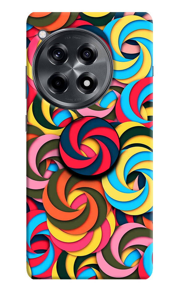 Spiral Pattern OnePlus 12R Pop Case