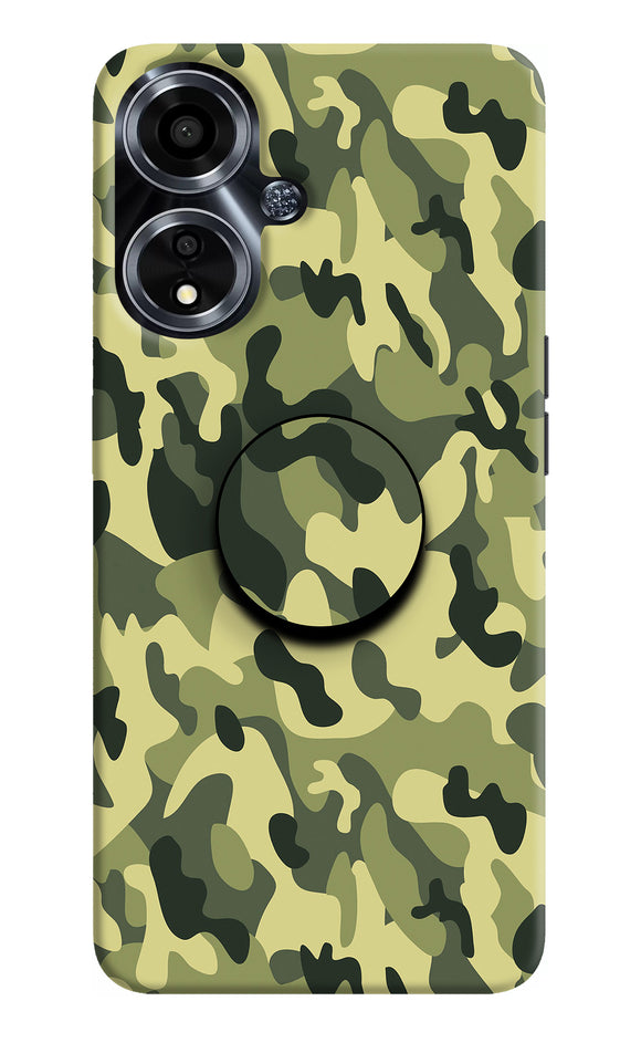 Camouflage Oppo A59 5G Pop Case