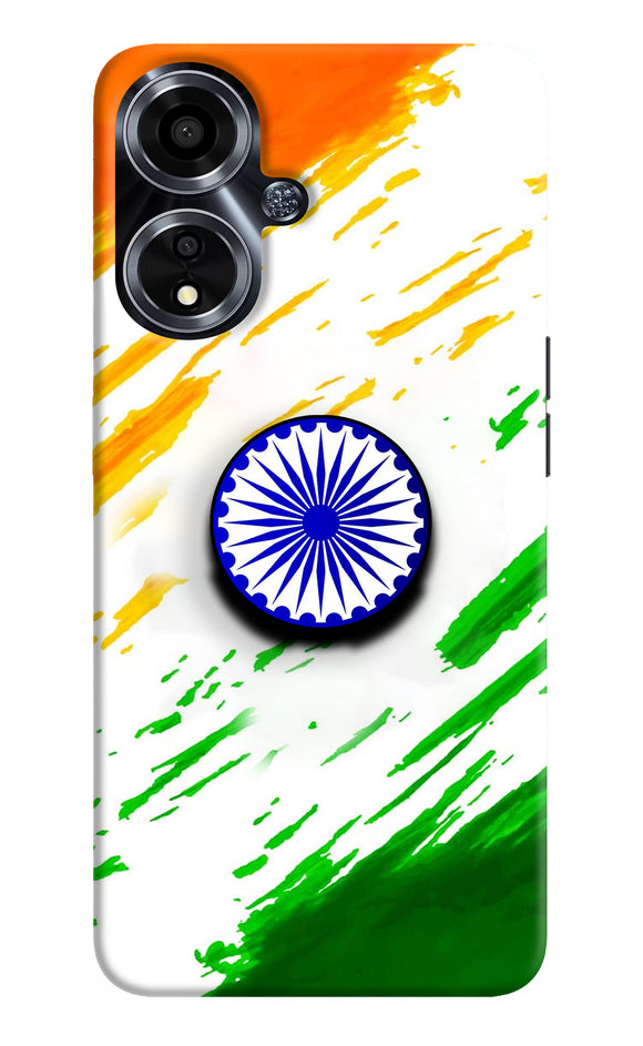 Indian Flag Ashoka Chakra Oppo A59 5G Pop Case