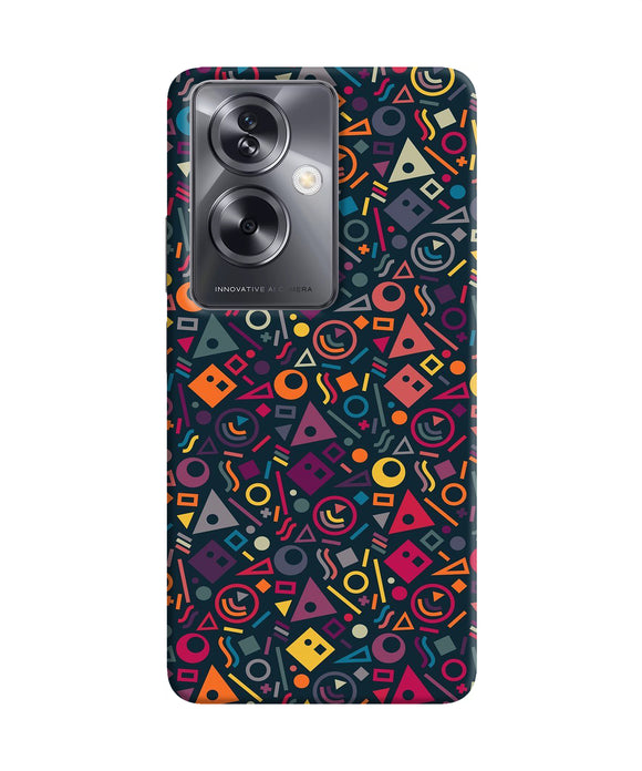 Geometric Abstract Oppo A79 5G Back Cover