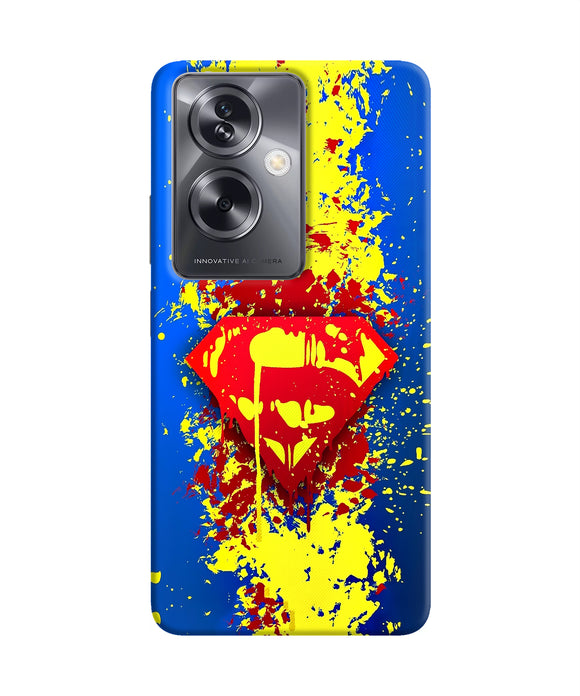 Superman logo Oppo A79 5G Back Cover