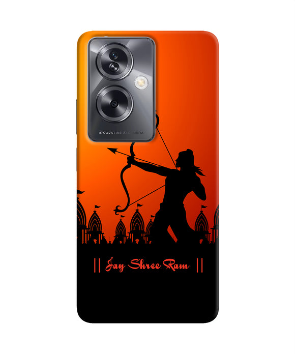 Lord Ram - 4 Oppo A79 5G Back Cover