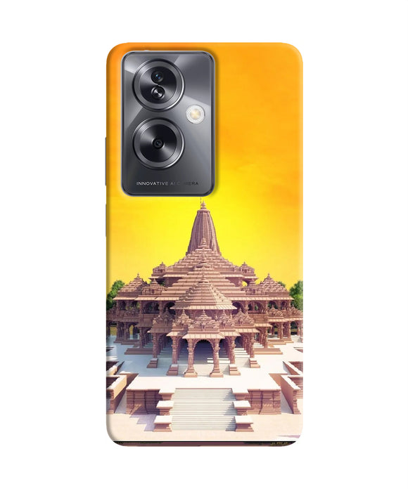 Ram Mandir Ayodhya Oppo A79 5G Back Cover