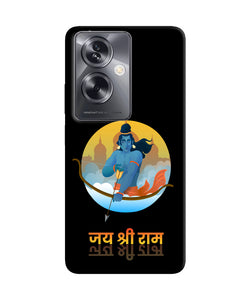 Black Jay Shree Ram Oppo A79 5G Back Cover