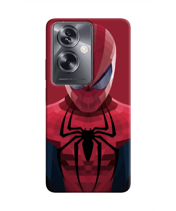 Spiderman Art Oppo A79 5G Real 4D Back Cover