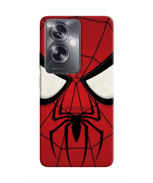 Spiderman Face Oppo A79 5G Real 4D Back Cover