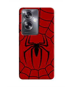 Spiderman Web Oppo A79 5G Real 4D Back Cover