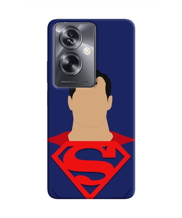 Superman Cape Oppo A79 5G Real 4D Back Cover