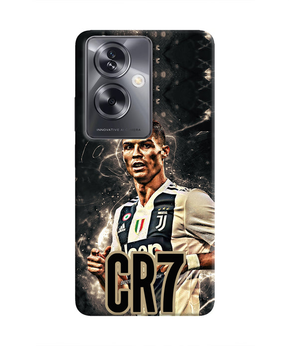 CR7 Dark Oppo A79 5G Real 4D Back Cover