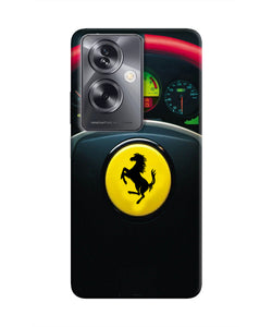 Ferrari Steeriing Wheel Oppo A79 5G Real 4D Back Cover