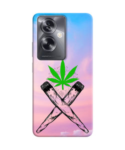 Weed Dreamy Oppo A79 5G Real 4D Back Cover