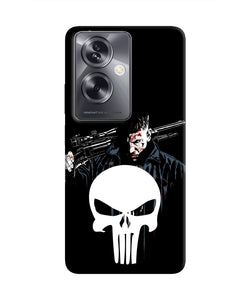 Punisher Character Oppo A79 5G Real 4D Back Cover