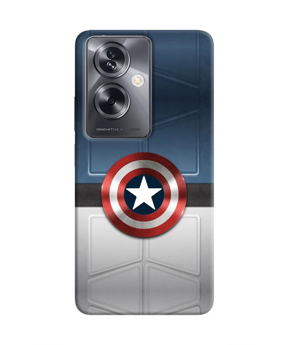 Captain America Suit Oppo A79 5G Real 4D Back Cover