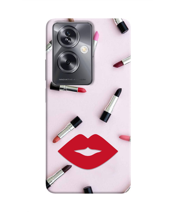 Lips Lipstick Shades Oppo A79 5G Real 4D Back Cover