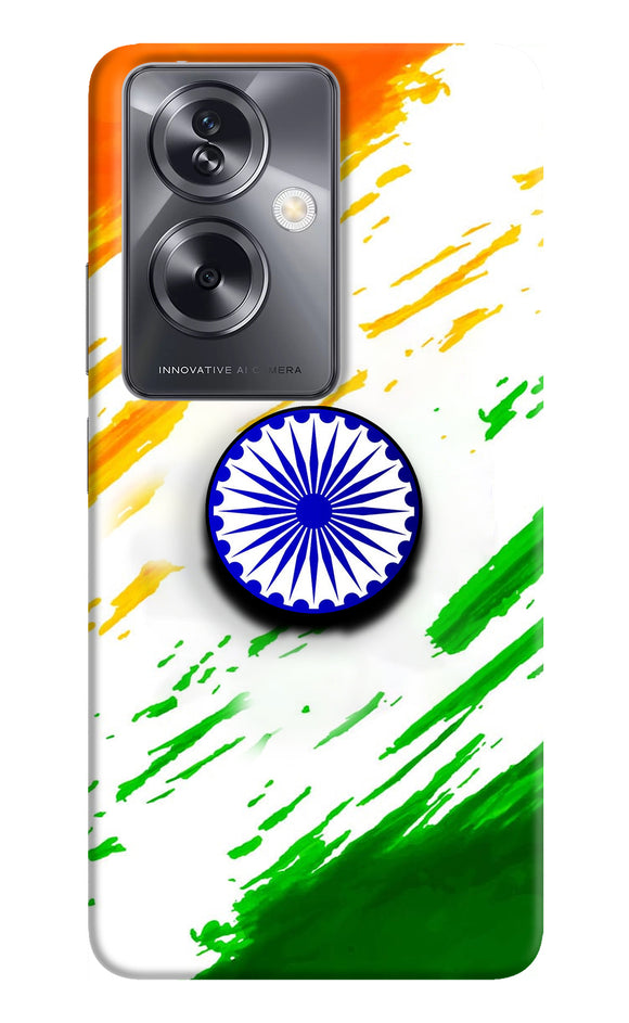 Indian Flag Ashoka Chakra Oppo A79 5G Pop Case