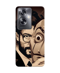 Money Heist Professor Art Oppo A79 5G Back Cover