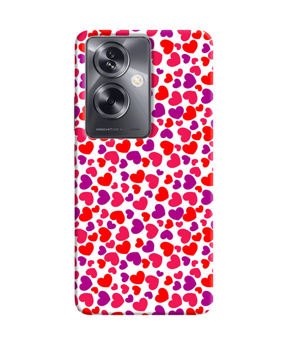 Heart print Oppo A79 5G Back Cover