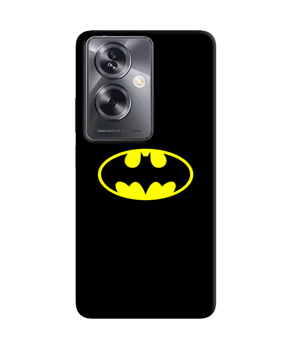 Batman last knight print black Oppo A79 5G Back Cover