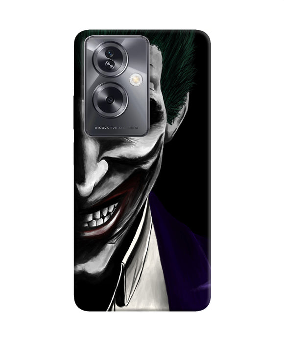 The joker black Oppo A79 5G Back Cover