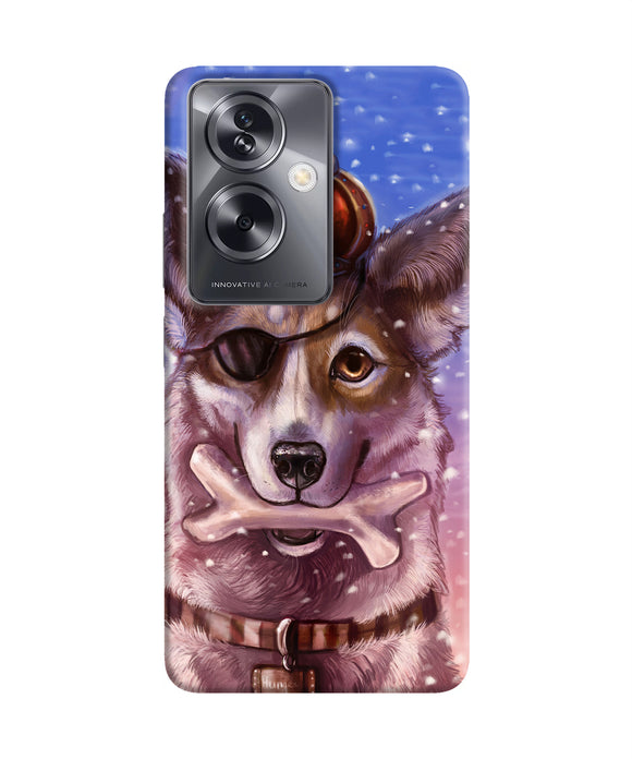 Pirate wolf Oppo A79 5G Back Cover