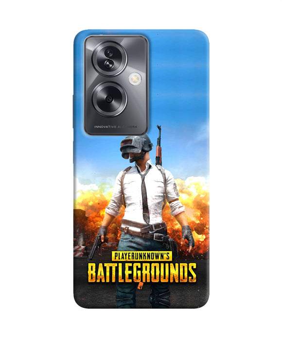 Pubg poster Oppo A79 5G Back Cover