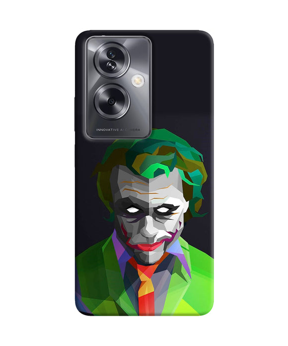 Abstract dark knight joker Oppo A79 5G Back Cover