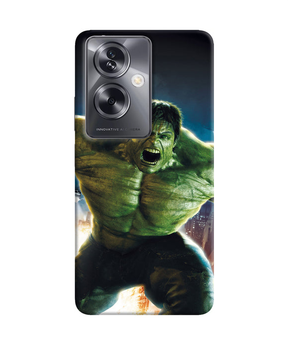 Hulk super hero Oppo A79 5G Back Cover