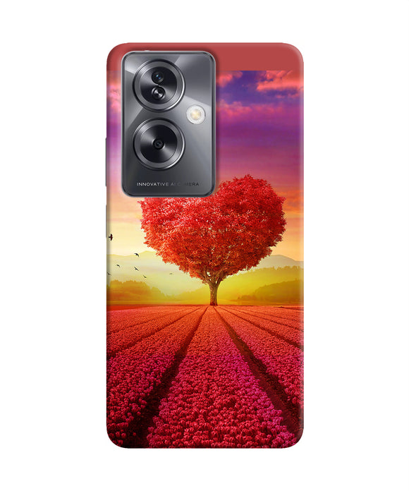 Natural heart tree Oppo A79 5G Back Cover