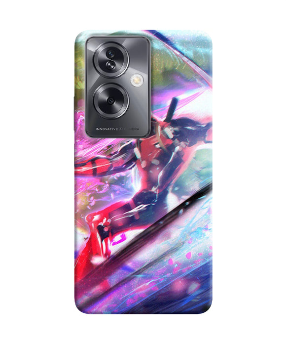 Deadpool super hero Oppo A79 5G Back Cover