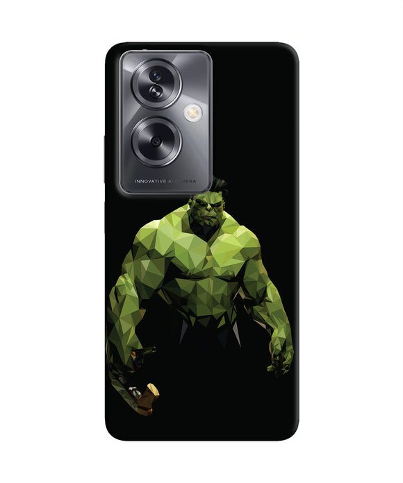 Abstract hulk buster Oppo A79 5G Back Cover