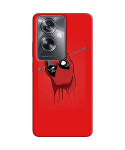 Funny deadpool Oppo A79 5G Back Cover