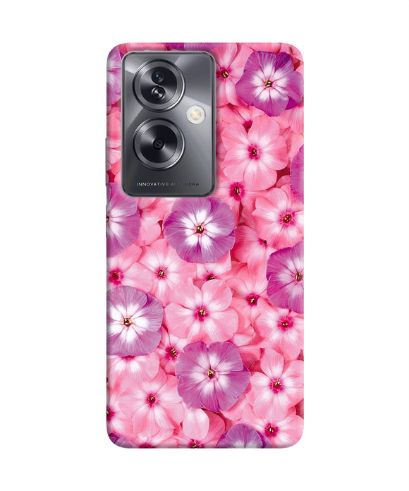 Natural pink flower Oppo A79 5G Back Cover
