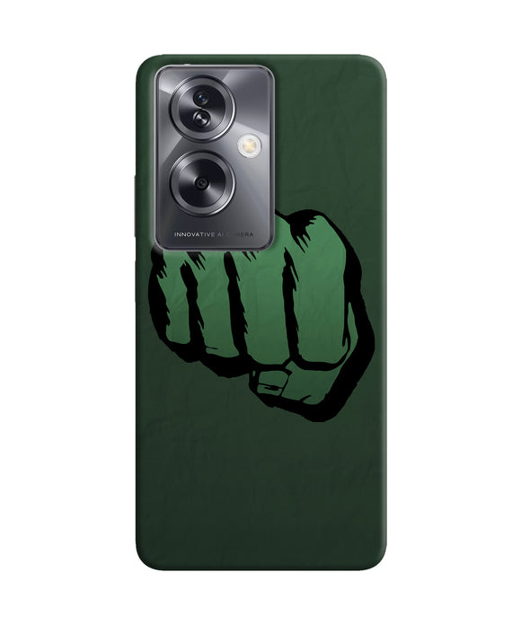 Hulk smash logo Oppo A79 5G Back Cover