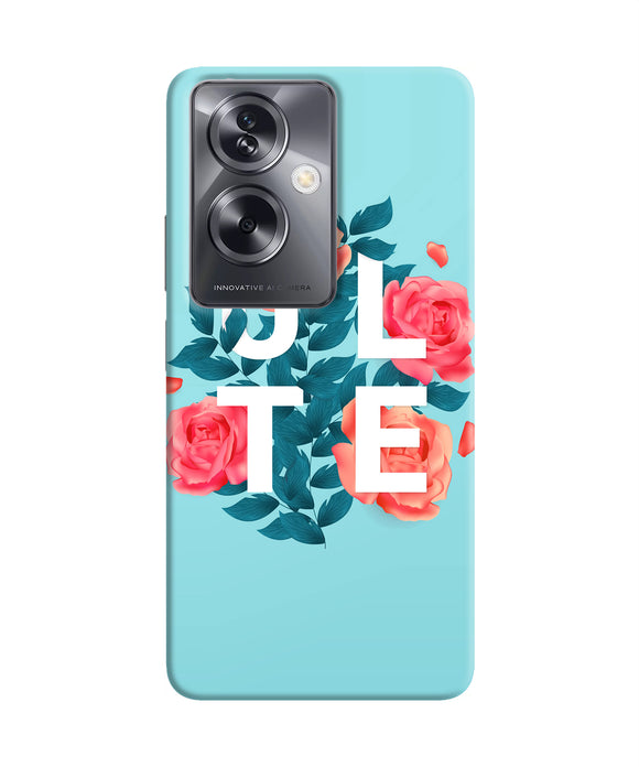 Soul mate two Oppo A79 5G Back Cover