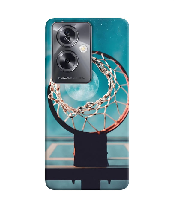 Basket ball moon Oppo A79 5G Back Cover