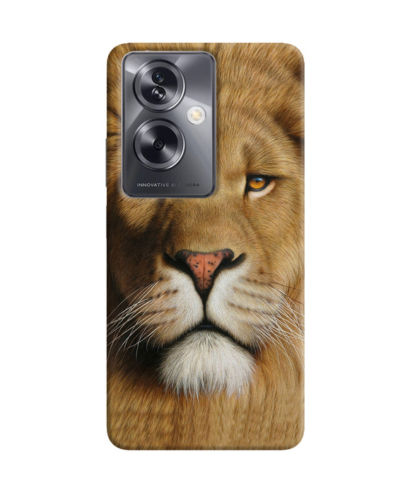 Nature lion poster Oppo A79 5G Back Cover
