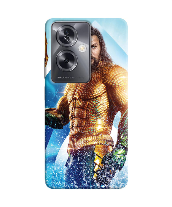 Aquaman water poster Oppo A79 5G Back Cover