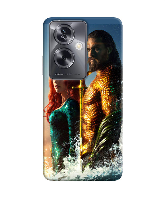 Aquaman couple Oppo A79 5G Back Cover