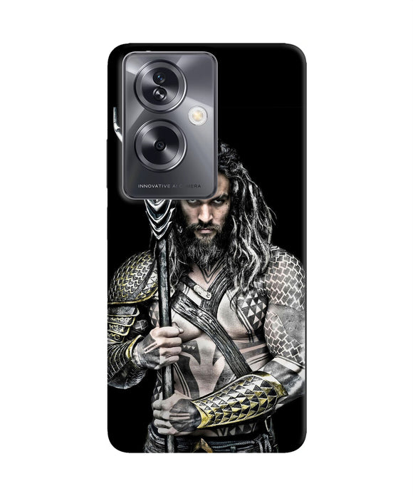 Aquaman trident black Oppo A79 5G Back Cover