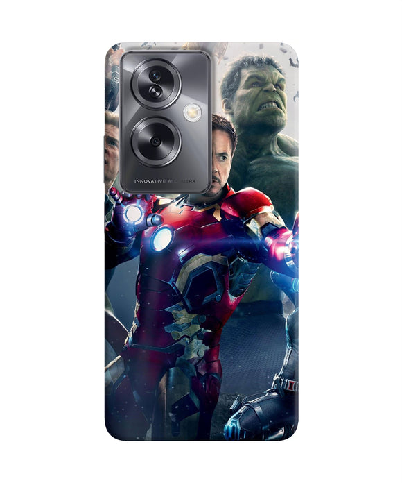 Avengers space poster Oppo A79 5G Back Cover