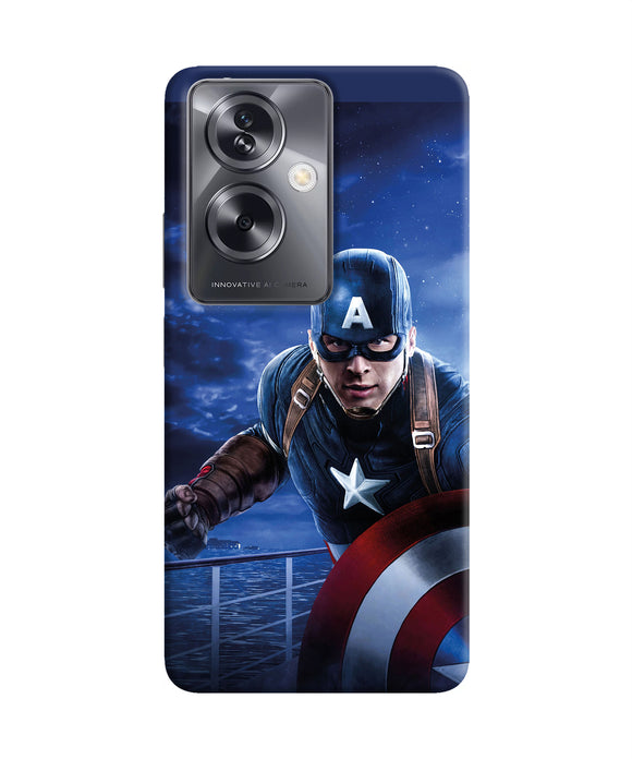 Captain with ironman Oppo A79 5G Back Cover