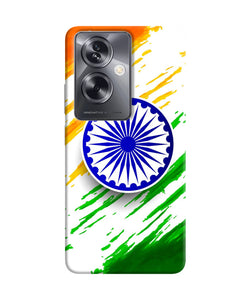 Indian flag colors Oppo A79 5G Back Cover