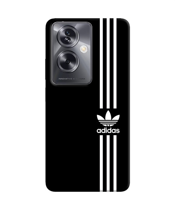 Adidas strips logo Oppo A79 5G Back Cover