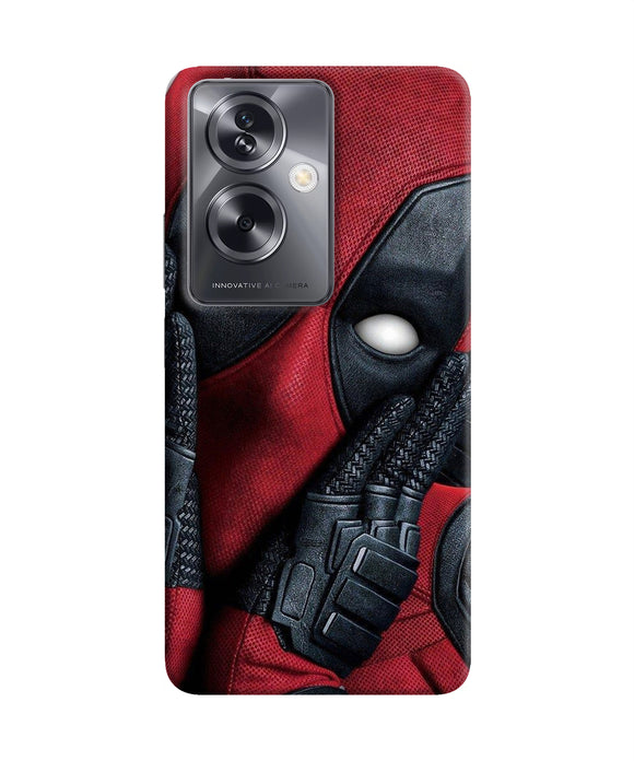 Thinking deadpool Oppo A79 5G Back Cover