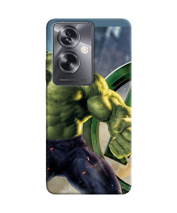 Angry hulk Oppo A79 5G Back Cover