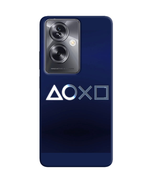 Aoxo logo Oppo A79 5G Back Cover