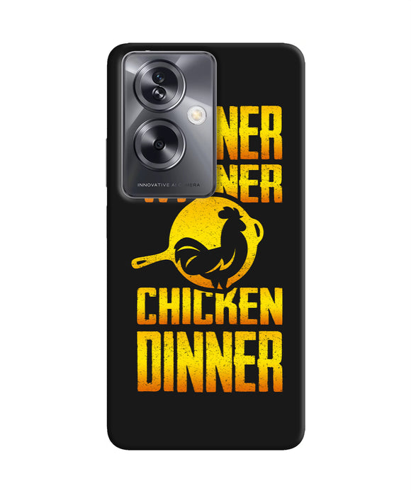 Pubg chicken dinner Oppo A79 5G Back Cover