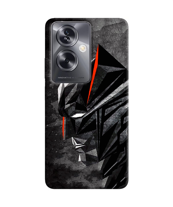 Batman black side face Oppo A79 5G Back Cover